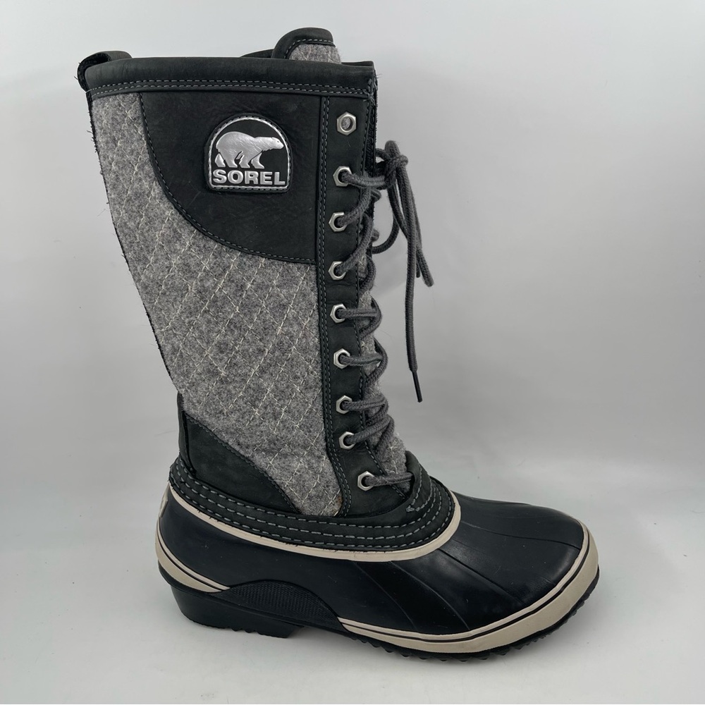 Sorel Women’s Sorelli - SZ 8- Waterproof Grey Quilted Boots
